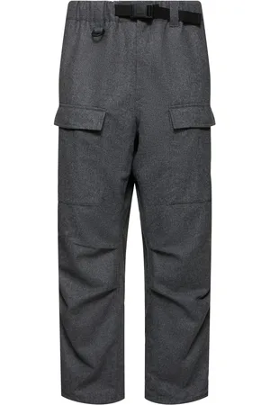 Y-3 Wool Blend Flannel Pants