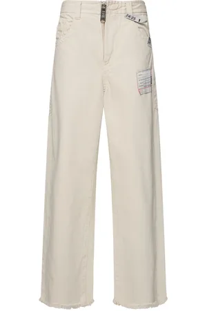 MIHARA YASUHIRO Huge Detail Low Rise Wide Jeans