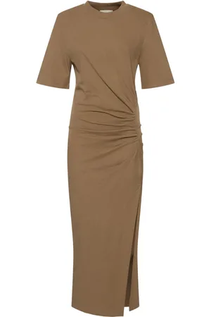 Isabel Marant Lexia Cotton Jersey Midi Dress