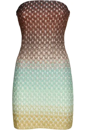 Missoni Fitted Strapless Short Dress