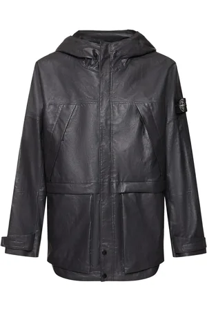 Stone Island Light Leather Organza Parka