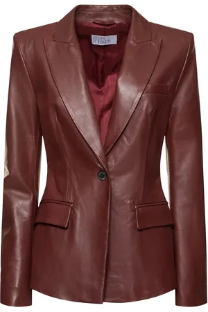 GIUSEPPE DI MORABITO Leather Blazer
