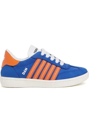 Dsquared2 Lace-up Suede Sneakers W/logo