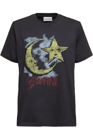 Ganni Jersey Moon Relaxed T-shirt