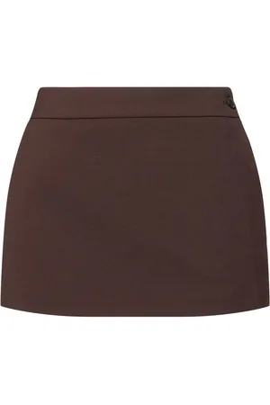 WARDROBE.NYC Wool Mini Skirt