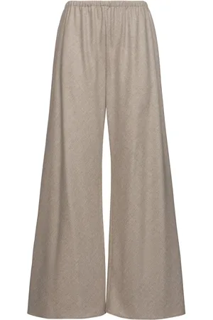 The Row Gala Wool Blend Wide Pants