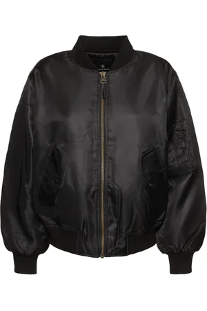 ANINE BING Leon Nylon Bomber Jacket