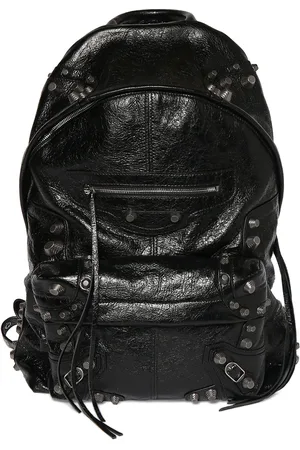 Balenciaga Cagole Leather Backpack