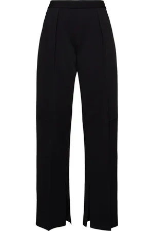 Jil Sander Viscose Blend Knit Wide Leg Pants