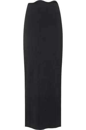 CHRISTOPHER ESBER Maparadita High Waist Rib Jersey Skirt