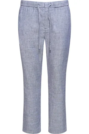 Frescobol Carioca Oscar Linen & Cotton Chino Pants