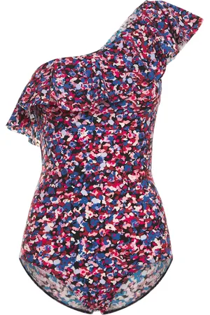 Marant Etoile Sicilya Printed One Piece Swimsuit