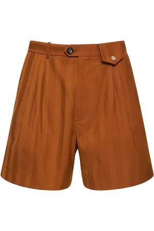 EgonLab Sugar Rene Wool Shorts
