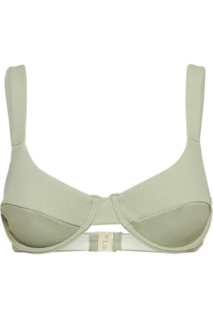 Zulu & Zephyr Rib Balconette Underwired Bikini Top