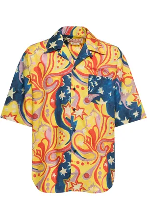 Marni Printed Cotton Boxy Shirt