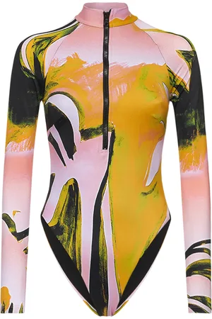 Louisa Ballou Springsuit Printed Onepiece Swimsuit