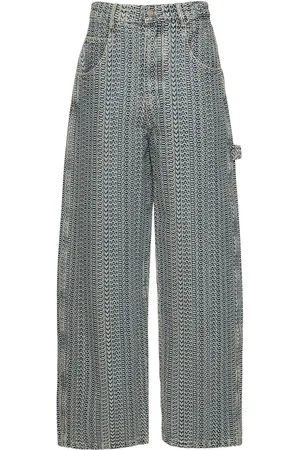 Marc Jacobs Monogram Denim Painter Pants