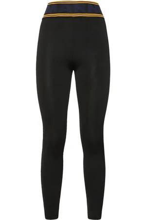 Marni Stretch Viscose Logo Skinny Leggings