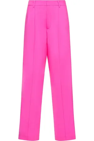 GIUSEPPE DI MORABITO Twisted Light Wool Double Wide Pants