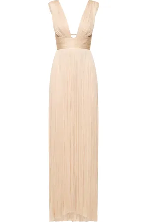 MARIA LUCIA HOHAN Piper Silk Tulle Long Dress