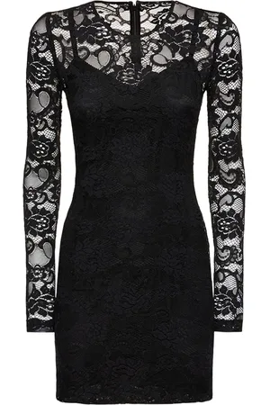 Dolce & Gabbana Stretch Lace Mini Dress