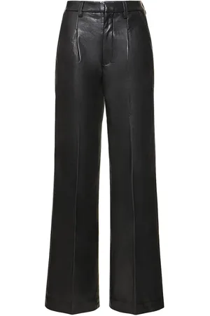 ANINE BING Carmen Faux Leather Pants