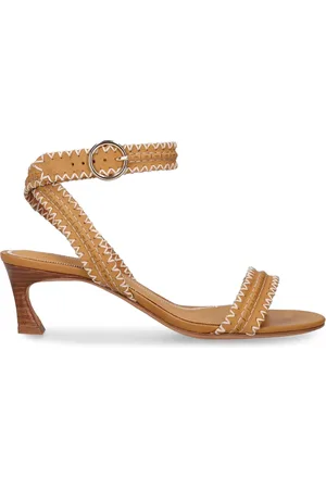 ALEXANDRE BIRMAN 50mm Erika Leather Sandals