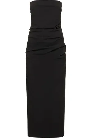 Bec & Bridge Zelie Strapless Tech Blend Maxi Dress