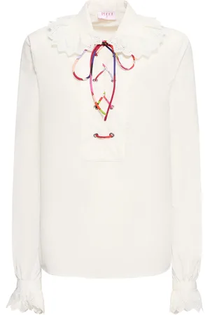Puccini Cotton Blend Poplin Shirt