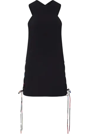 Puccini Crepe Side Lace-up Mini Dress