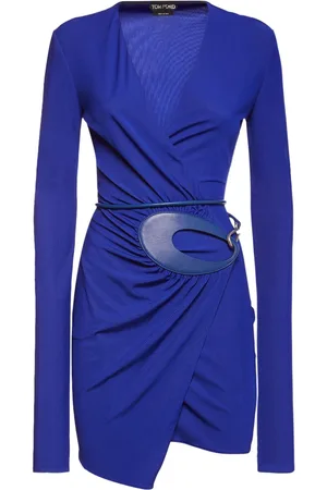 Tom Ford Jersey Wrap Mini Dress