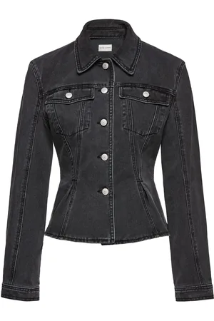 MAGDA BUTRYM Flared Cotton Denim Jacket