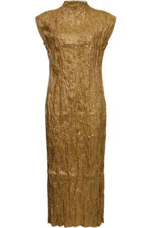 Acne Studios Crinkled Midi Dress
