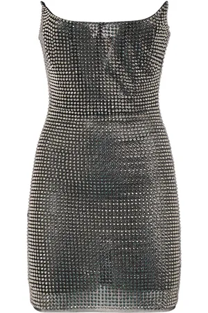 GIUSEPPE DI MORABITO Embellished Corset Bustier Mini Dress