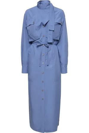 LEMAIRE Two Pocket Midi Shirt Dress