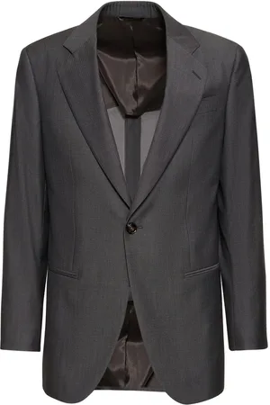 Giorgio Armani Lvr Exclusive Wool Single Breast Jacket