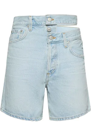 AGOLDE Broken Waistband High Rise Shorts