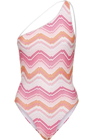 Missoni Lurex Printed One Piece Swimsuit