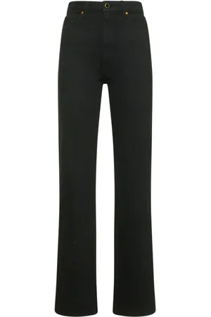 Khaite Danielle High Rise Straight Jeans