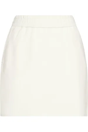 Max Mara Onagro Wool Blend Jersey Mini Skirt