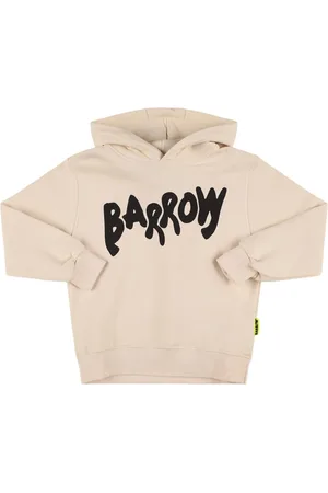 BARROW Printed Cotton Hoodie