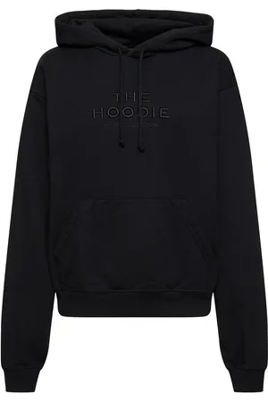 Marc Jacobs The Hoodie Logo Cotton Sweatshirt