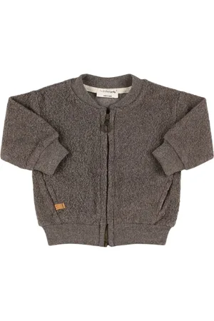 1+ IN THE FAMILY Cotton Blend Full-zip Sweatshirt