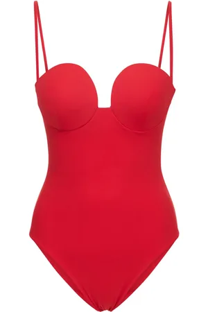 MAGDA BUTRYM Retro Bustier One Piece Swimsuit