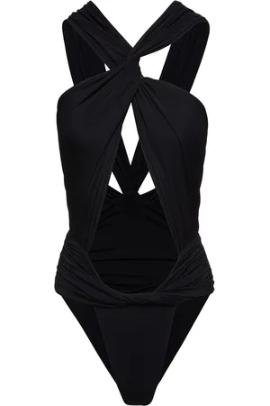 MAGDA BUTRYM Jersey One Piece Swimsuit W/ Cutouts