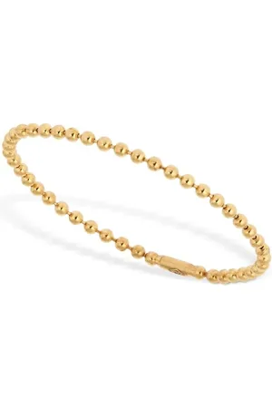 ANNAGRETA 18kt Slim Ball Chain Ring