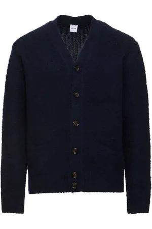 Aspesi Brushed Shetland Wool Cardigan