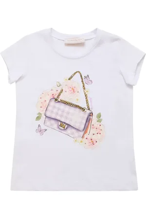 MONNALISA Printed Cotton Jersey T-shirt