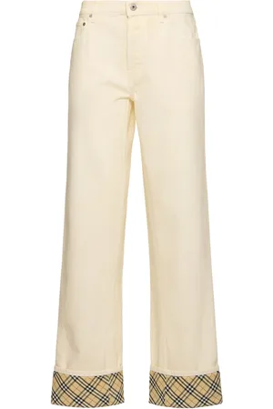 Burberry Cotton Denim Straight Jeans