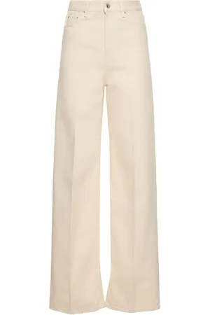 Totême Cotton Denim Wide Jeans